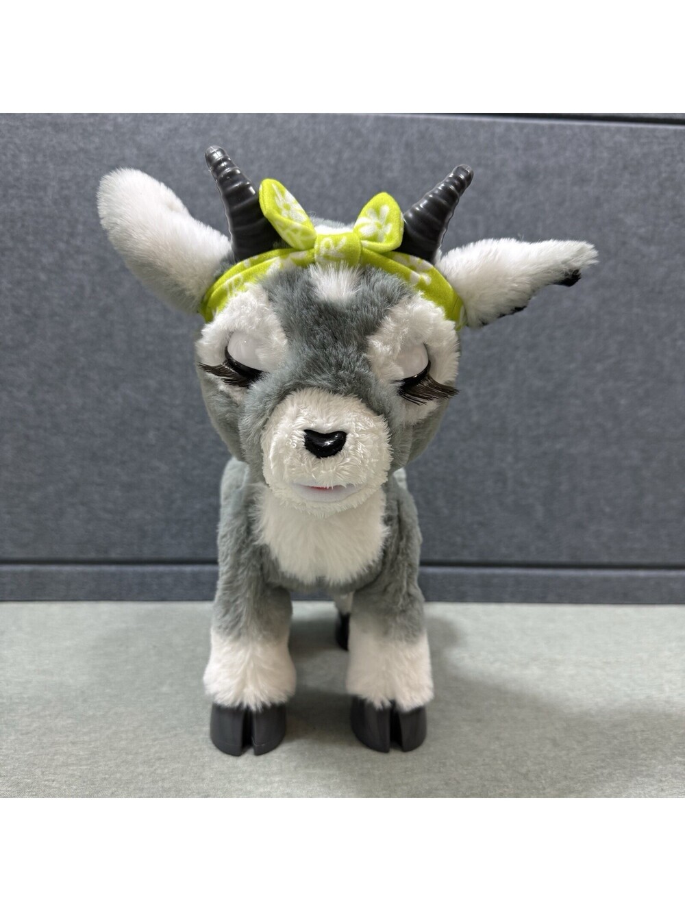 FurReal Daisy The Yoga Goat Interactive Plush Toy 11in Tested Working NO BOTTLE - Picture 3 of 9